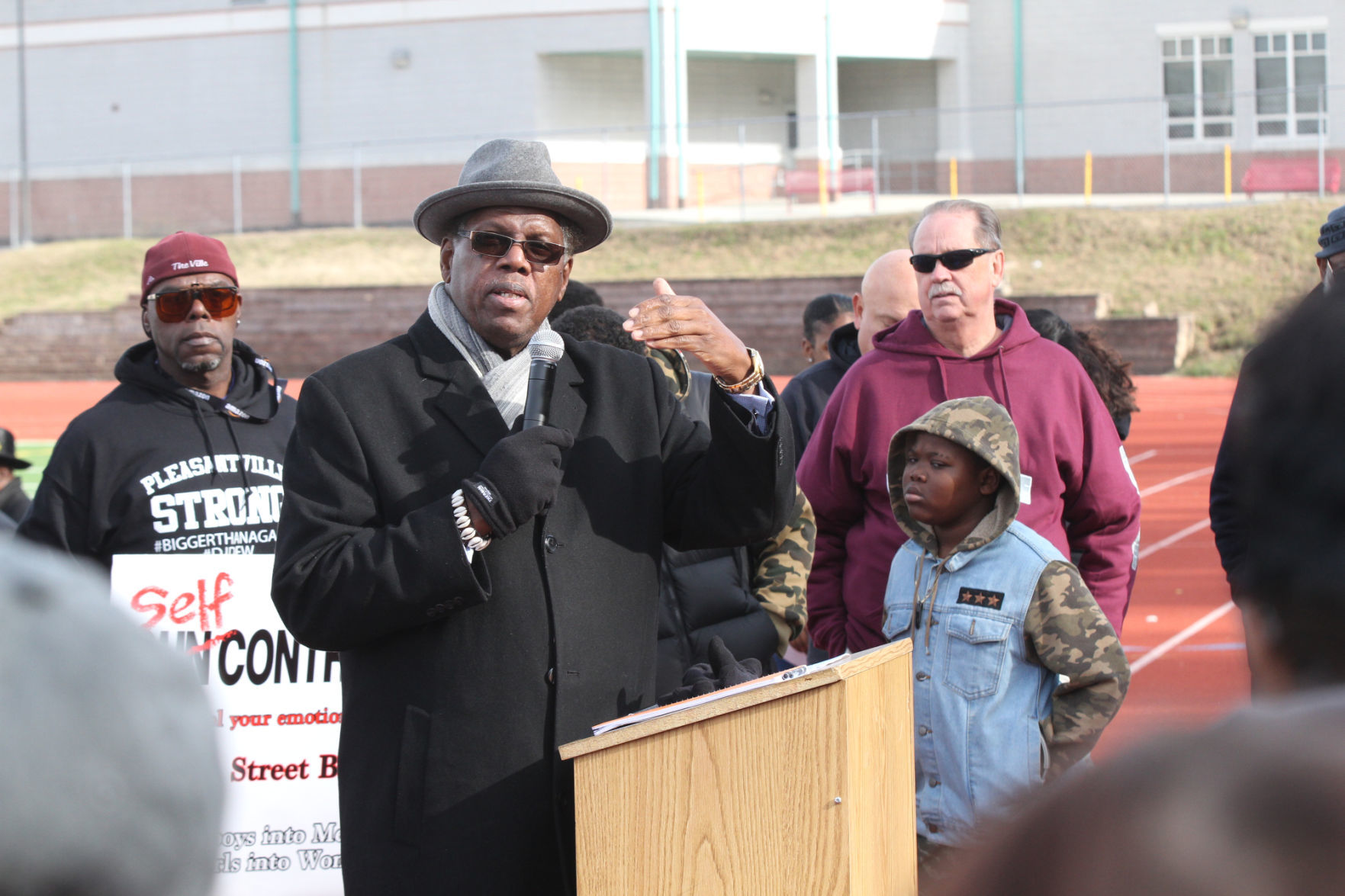 Pleasantville peace march